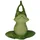 FD Dekofigur Yoga Frosch 32,5 x 26,5 cm grün
