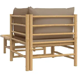 vidaXL Garten-Lounge-Set 2-tlg. lila Bambus