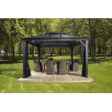 Sojag Gazebo Mykonos 2,99 x 2,92 m anthrazit