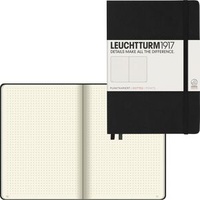 Leuchtturm Notizbuch Medium Classic dotted schwarz,