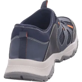 Rieker B8350-14 Herren Dunkelblau/Orange 45
