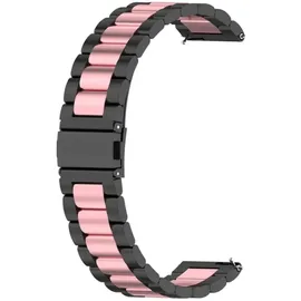 König Design Sport Ersatz Armband für Huawei Watch GT 3 42mm Edelstahl Band Loop Ersatz Neu (Edelstahl), Uhrenarmband, Schwarz