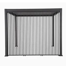 BEST Freizeitmöbel Seitenwand Vertical 113 cm anthrazit