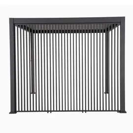 BEST Freizeitmöbel Seitenwand Vertical 113 cm anthrazit