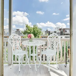 Relaxdays 3-teiliges Gartenmöbel Set, & weiß