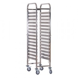 Bäckerei Tablett-Wagen 60x40
