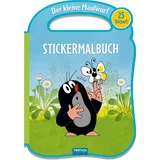 Trötsch Verlag Trötsch Der kleine Maulwurf Stickermalbuch mit Henkel