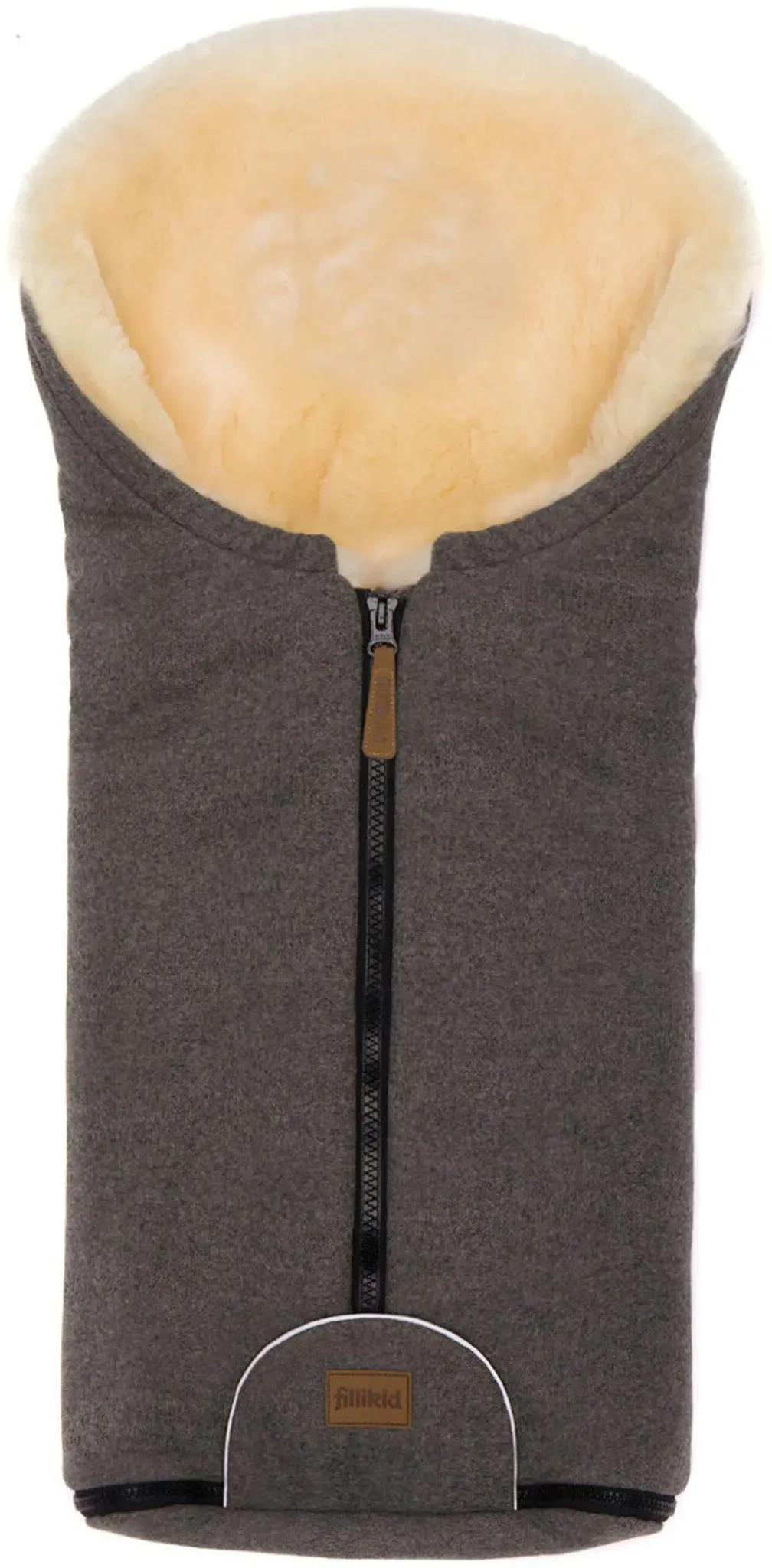 Fillikid Winterfußsack Pamir Wool, grau