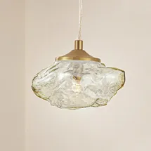 LINDBY Piatra 3-flg. Transparent/Creme/Amber