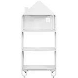 Home Deluxe Kinderregal TODO M 134 x 61 x 28 cm Metall weiß