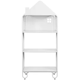 Home Deluxe Kinderregal TODO M 134 x 61 x 28 cm Metall weiß