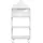 Home Deluxe Kinderregal TODO M 134 x 61 x 28 cm Metall weiß