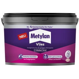 Metylan Vlies Fertigkleister 3 kg Eimer, trocknet transparent