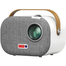 BLITZWOLF BW-V2 (Full HD, 150 lm, 1.4:1), Beamer, Weiss