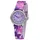 JACQUES FAREL HCC 3142 Analog Quarz Textilband Lila Rosa