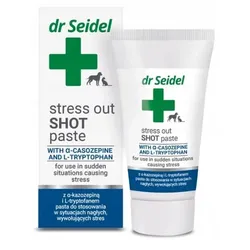 DR SEIDEL Stress Out SHOT Paste 30g in Stresssituationen für Hunde und Katzen