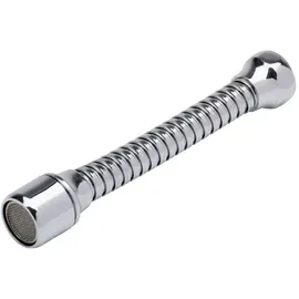 Wenko Mischdüsenschlauch 130mmxM22 Edelstahl Hahnverlängerung Armaturenschlauch