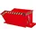 Bauer Südlohn Kippbehälter GU 300 300 Liter Feuerrot