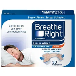 Besser Atmen Nasenstrips groß beige 30 Stück Pflaster