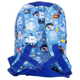 A Little Lovely Company Piraten-Rucksack, Blau, - Middelgroot