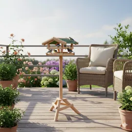 Relaxdays Vogelhaus mit Ständer