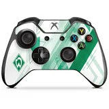 DeinDesign Skin kompatibel mit Microsoft Xbox One Controller Folie Sticker SV Werder Bremen Muster Offizielles Lizenzprodukt