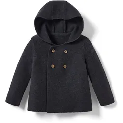 Tchibo - Baby-Strickjacke - Baby - Gr. 62/68 - dunkelgrau