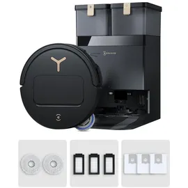 Ecovacs DEEBOT T50 PRO Omni Gen3 Schwarz + 2 Wischpads + 3 Filter + 3 Staubbeutel