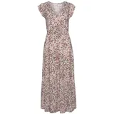 vivance by lascana Maxikleid Floral Weiß/Rosa 44