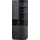 Woood Vitrine Finca 78 x 40 x 210 cm Schwarz