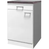 Flex-Well Unterschrank Lucca 50 x 60 x 85 cm Weiß