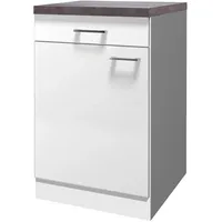 Flex-Well Unterschrank Lucca 50 x 60 x 85 cm Weiß