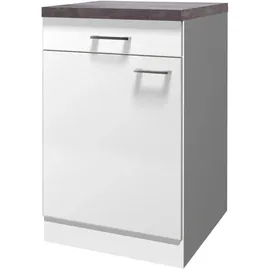 Flex-Well Unterschrank Lucca 50 x 60 x 85 cm Weiß