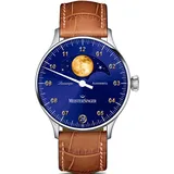MeisterSinger Lunascope LS908G Einzeiger Automatikuhr