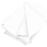 vidaXL Abdeckplane 180 g/m2 4x4 m Weiß HDPE