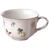 Villeroy & Boch Villeroy und Boch Petite Fleur Teetasse, 200 ml, Höhe: 6 cm, Premium Porzellan, Bunt