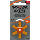Rayovac Extra Advanced Hörgerätebatterie Zinc Air, 13 1.4V