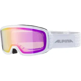 Alpina NAKISKA Q-LITE Skibrille, white matt, One Size