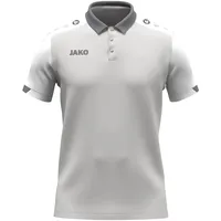 Jako Kinder Poloshirt Dynamic hellgrau/weiß/grau, 140