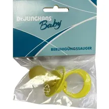 Dr. Junghans Beruhigungssauger kirschf.Lat.ab 6 M.gelb