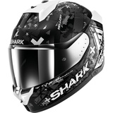 Shark Skwal i3 Hellcat, Integralhelm - Schwarz/Silber - XS