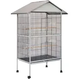 dehner lieblinge Vogelvoliere Hammer Blow 90 x 60 x 176 cm grau