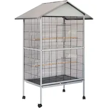 dehner lieblinge Vogelvoliere Hammer Blow 90 x 60 x 176 cm grau
