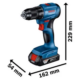 Bosch Professional GSR 18V-45 inkl. 3 x 4,0 Ah + Ladegerät + L-Case