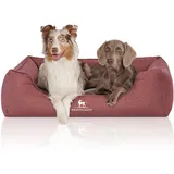Knuffelwuff Hundebett Malou XL 105 x 75 cm rot