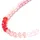 COLLEZIONE ALESSANDRO Lange Kette Caitlin rosa / Glas