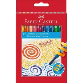 Faber-Castell Drehbare Wachsmalkreiden 12 St.