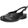 THINK! Damen, GUAD2 chromfrei gegerbte nachhaltige Halbschuhe, schwarz | Gr.: 37