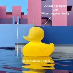 The DUCK-DUCK Lamp XL 53cm - Gelb