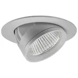 Brumberg LED-Einbaurichtstrahler 1 rund silber
